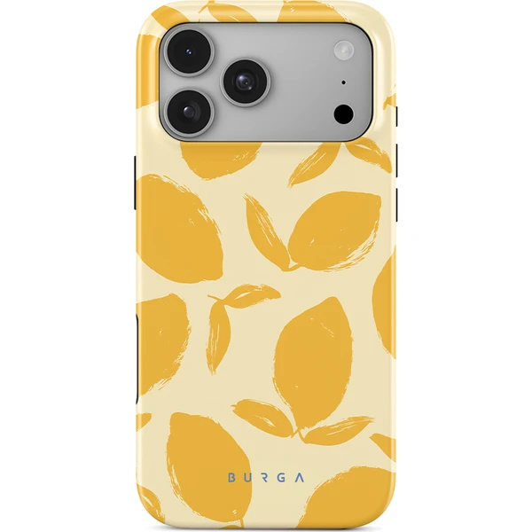 Burga Tough MagSafe kryt iPhone 18 Pro Lemon Tart