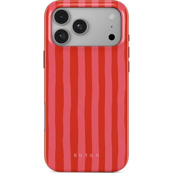 Burga Tough MagSafe kryt iPhone 18 Pro Max Pomegranate