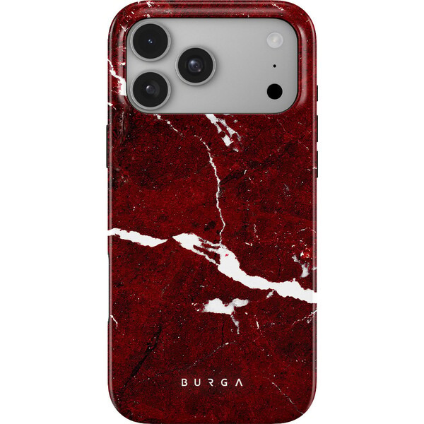 Burga Tough MagSafe kryt iPhone 18 Pro Max Iconic Red Ruby