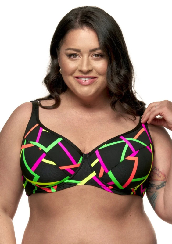 Dámské plavky Fantasy Neon P26 horní díl Dle obrázku 90 D