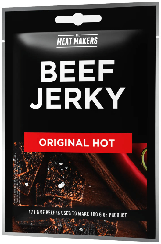 Meat Makers Jerky Meat Makers Hot Beef 25g