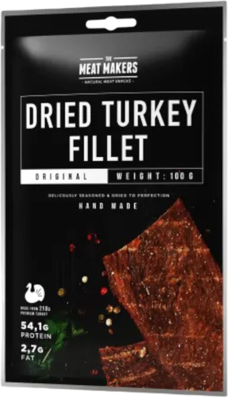 Meat Makers Jerky Meat Makers Turkey Fillet 100g