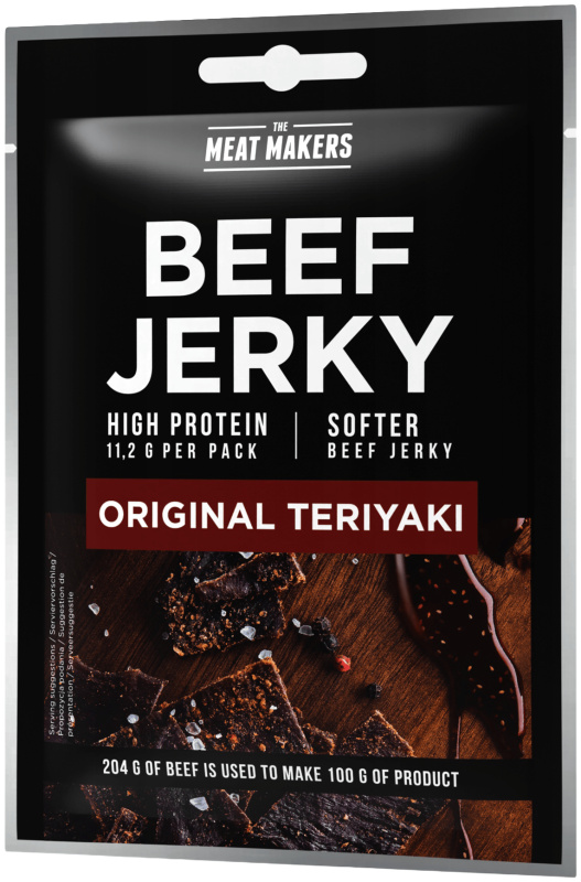 Meat Makers Jerky Meat Makers Teriyaki Beef 25g