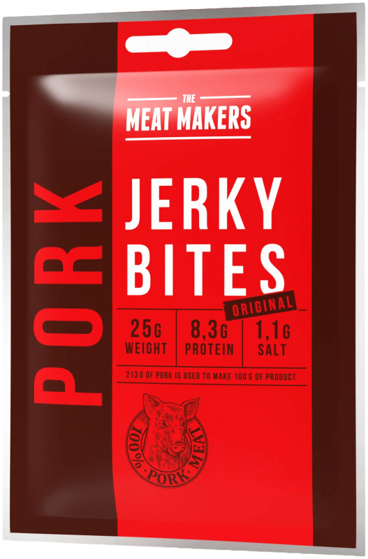 Meat Makers Jerky Meat Makers Pork Bites 25g