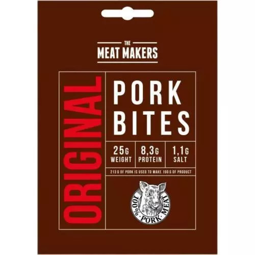 Meat Makers Jerky Meat Makers Pork Bites 25g