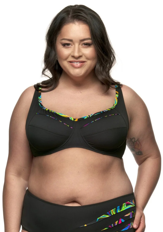 Dámské plavky Fantasy Tropic P08 horní díl Dle obrázku 90 E