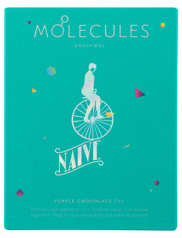 CHOCOLATE NAIVE | 72% ANTIVIRAL MOLECULES - (NAIVE) - 120g (6x20g) NAIV25