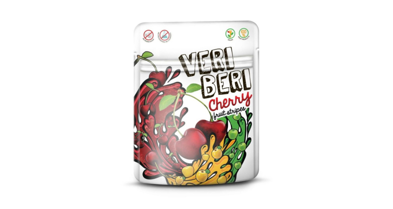 Veri Beri 100% ovocné plátky višeň kusy 1 ks
