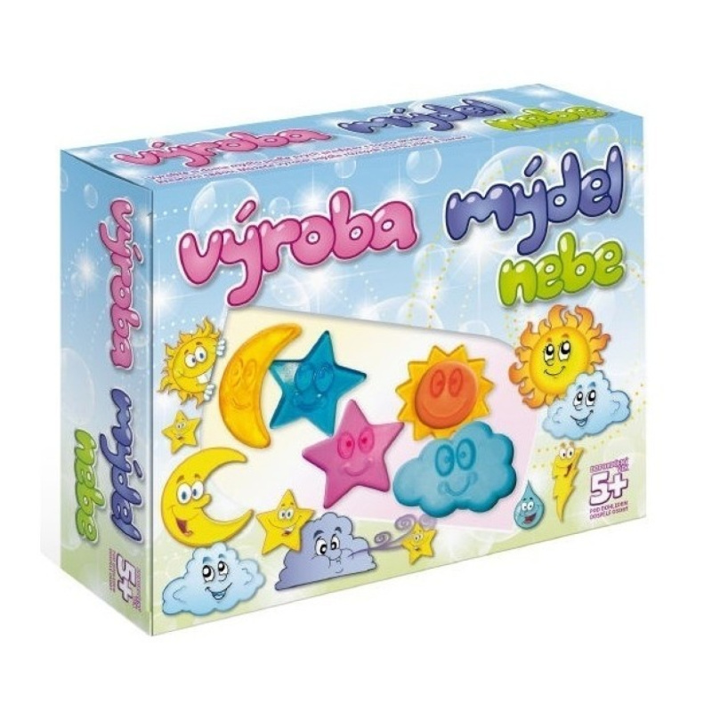 DetiArt Výroba mýdel Nebe