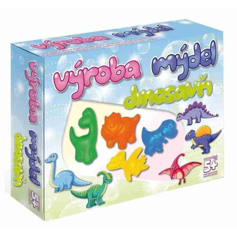 DetiArt Výroba mýdel Dinosauři 4110003