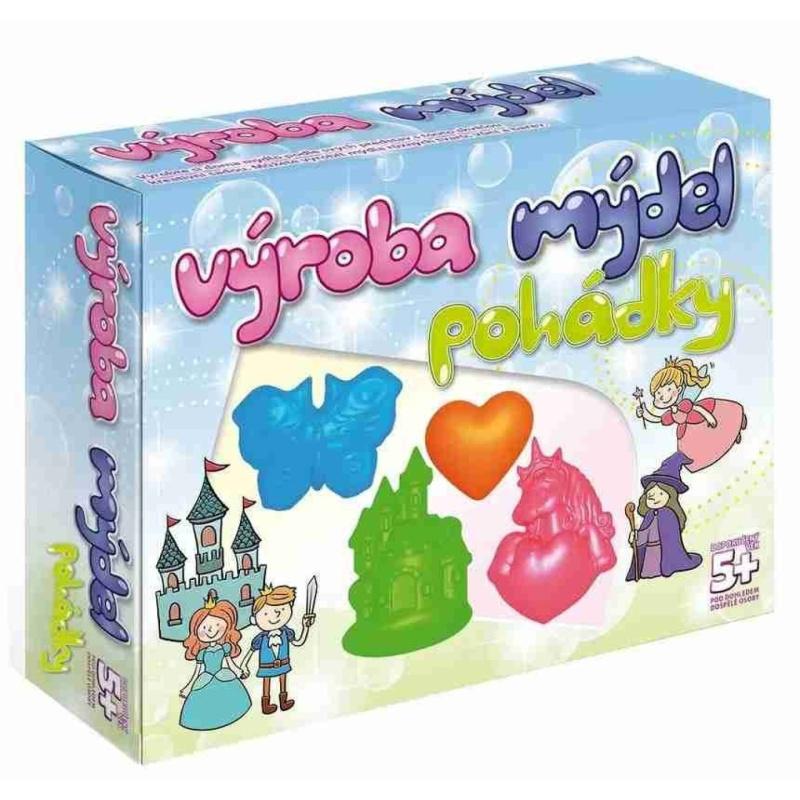 DetiArt Výroba mýdel Pohádky 4110007