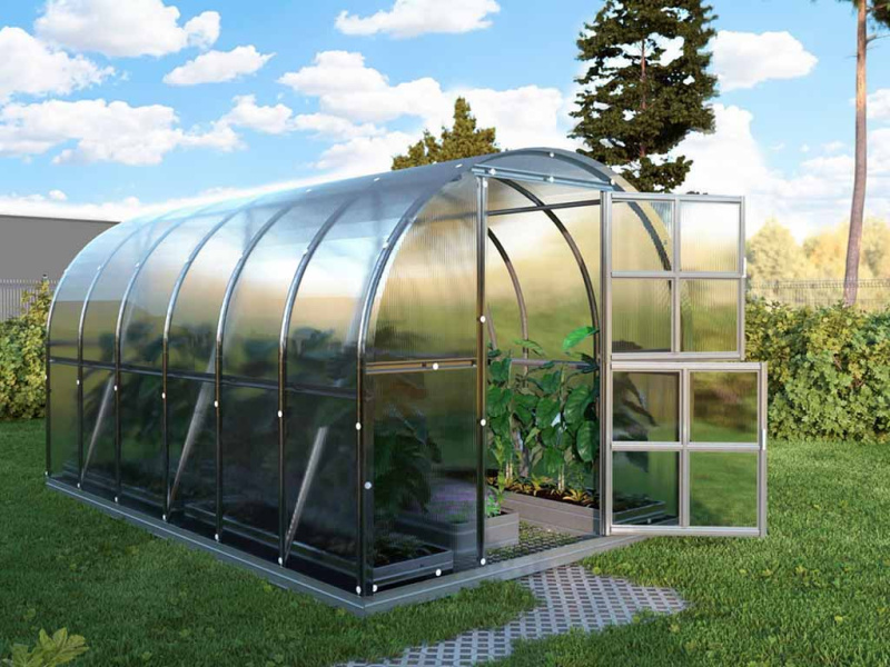 Zahradní skleník LEGI CELER 8 x 3 m, 6 mm MT3008006