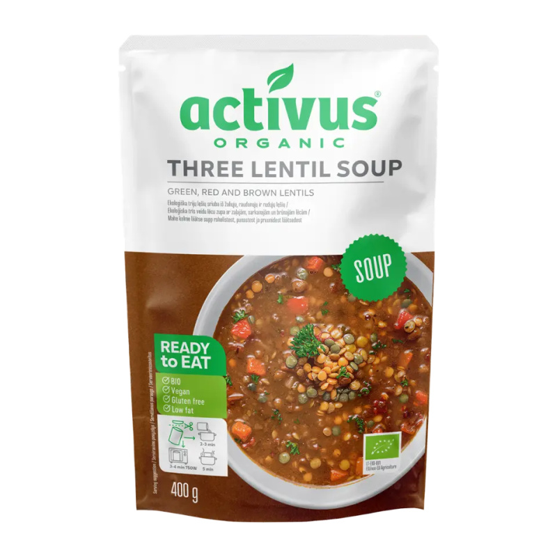 Activus Bio Čočková polévka 400 g
