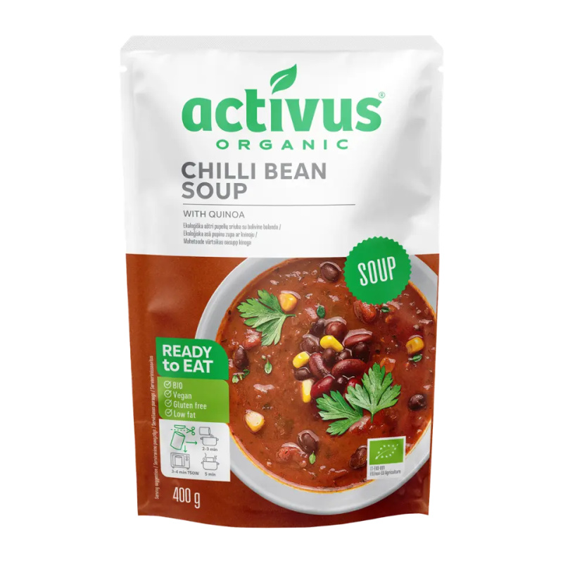 Activus BIO Fazolová polévka s chilli a quinoou