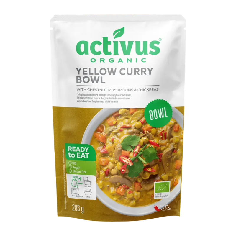 Activus BIO Yellow Curry Bowl 283 g