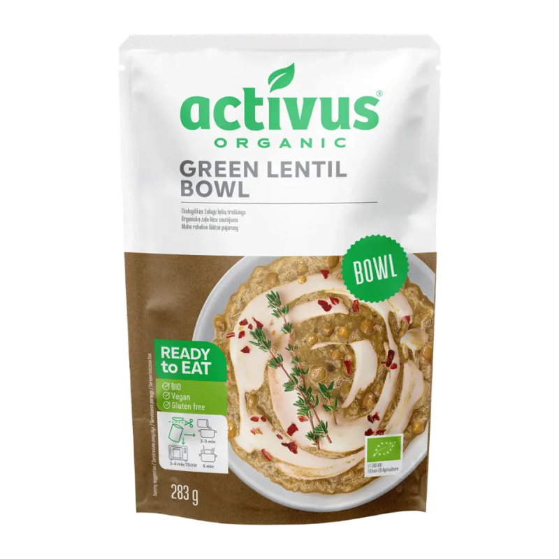 ACTIVUS Green Lentil Bowl se zelenou čočkou