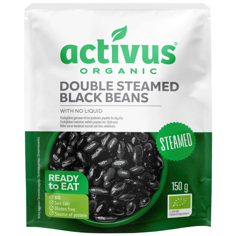 Activus BIO Černé fazole bez nálevu ready to eat