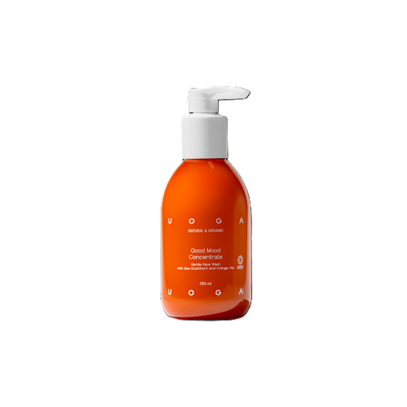 UOGA UOGA Jemný čisticí gel na obličej Good Mood Concentrate s rakytníkem 250 ml