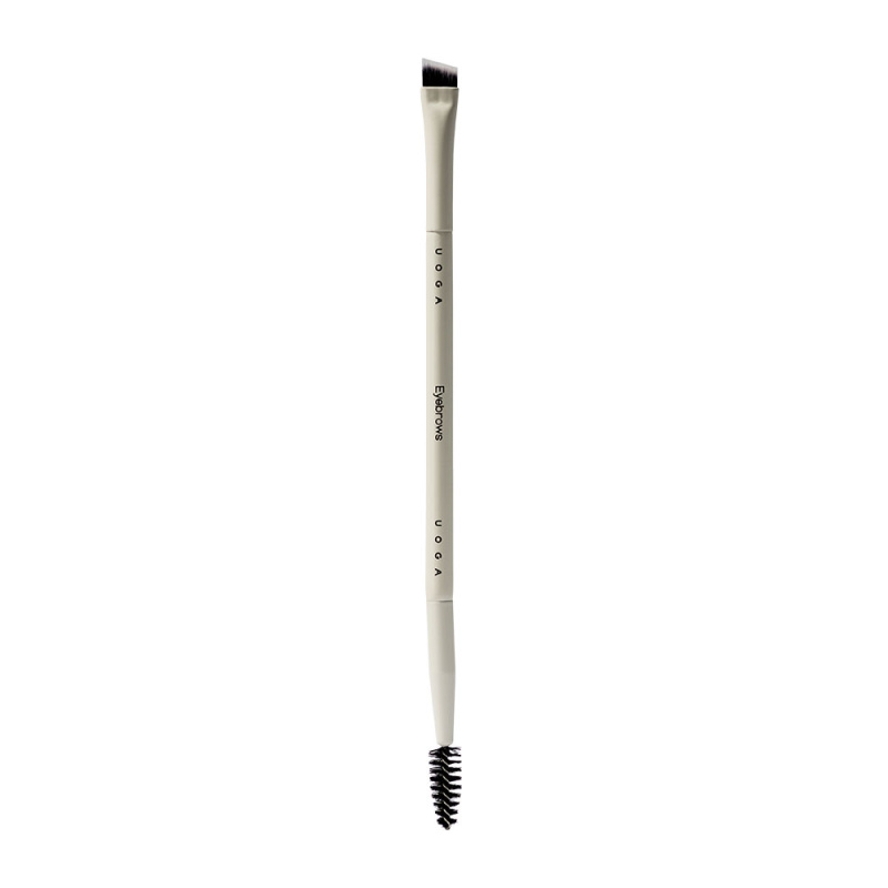 UOGA UOGA Oboustranný štětec na obočí Eyebrow Duo brush 1 ks