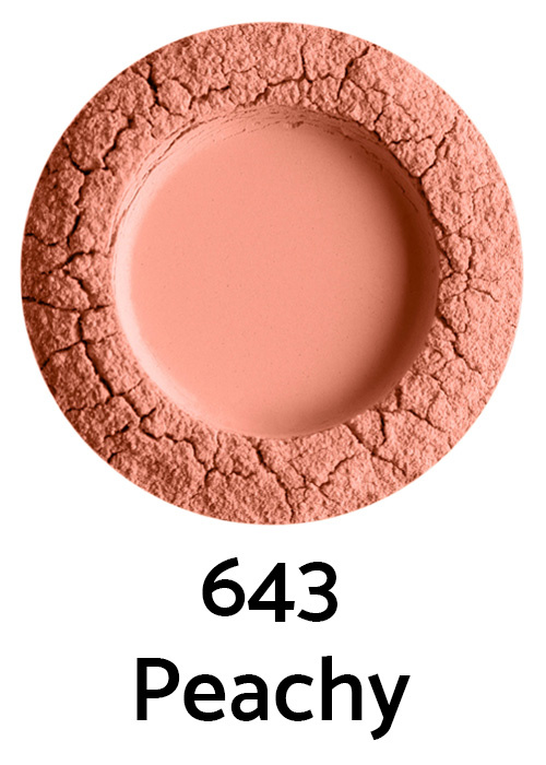 UOGA UOGA Minerální sypká tvářenka s jantarem 5 g Barevný: 6435 Peachy - lehce teple broskvový odstín