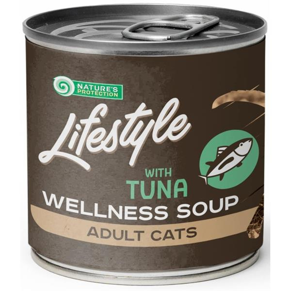 Nature's Protection Lifestyle Cat Soup Sensitive Digestion Tuna 140 ml