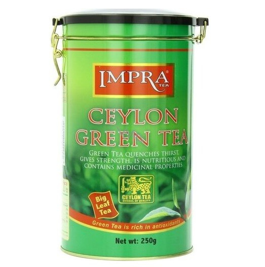 IMPRA Čaj Ceylon Green Tea zelený sypaný 250g