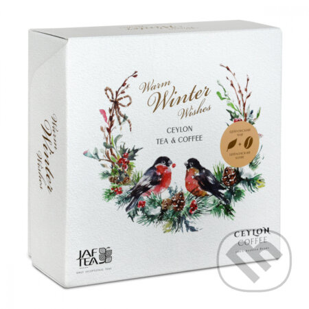 Darčekový set JAFTEA (Ceylónsky čierny čaj 40g ceylónska zrnková káva 40g)