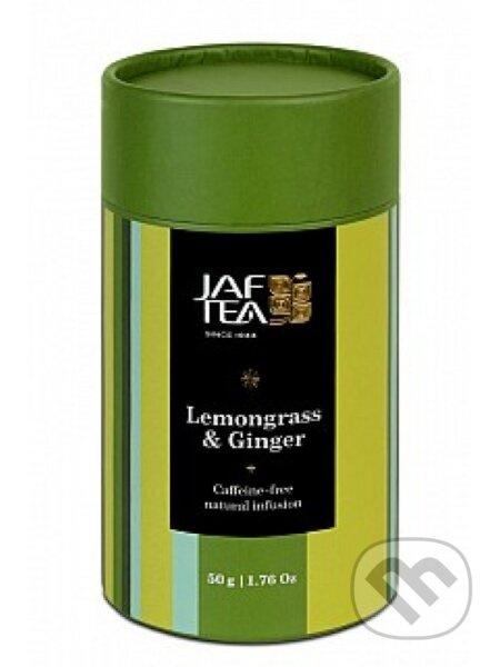 2629 JAFTEA Colours of Ceylon Lemongrass & Ginger pap. 50g