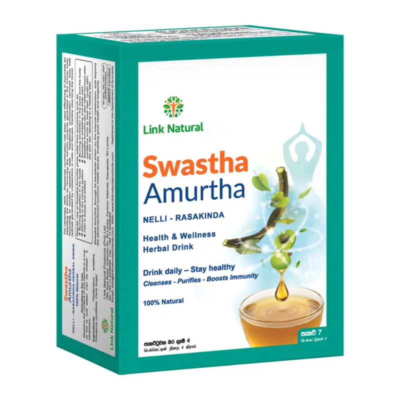 LINK NATURAL Swastha amurtha přírodní bylinný čaj 7 sáčků