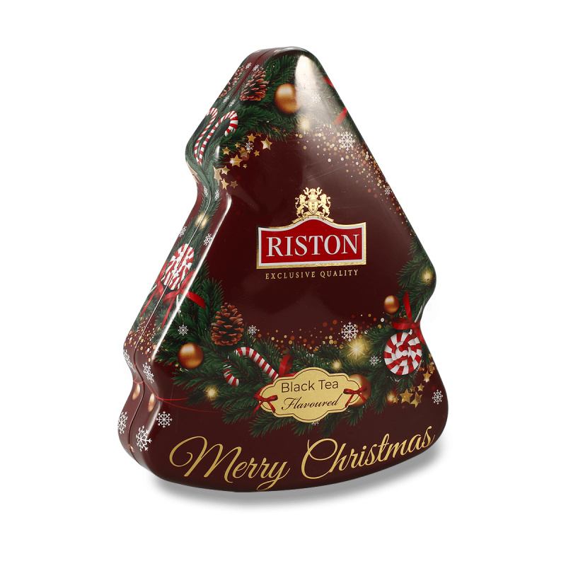 Riston Merry Christmas Maroon - dárková čajová směs