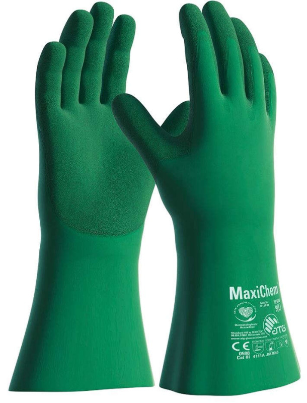 Chemické rukavice MaxiChem® 76-830 - TRItech™ vel.10