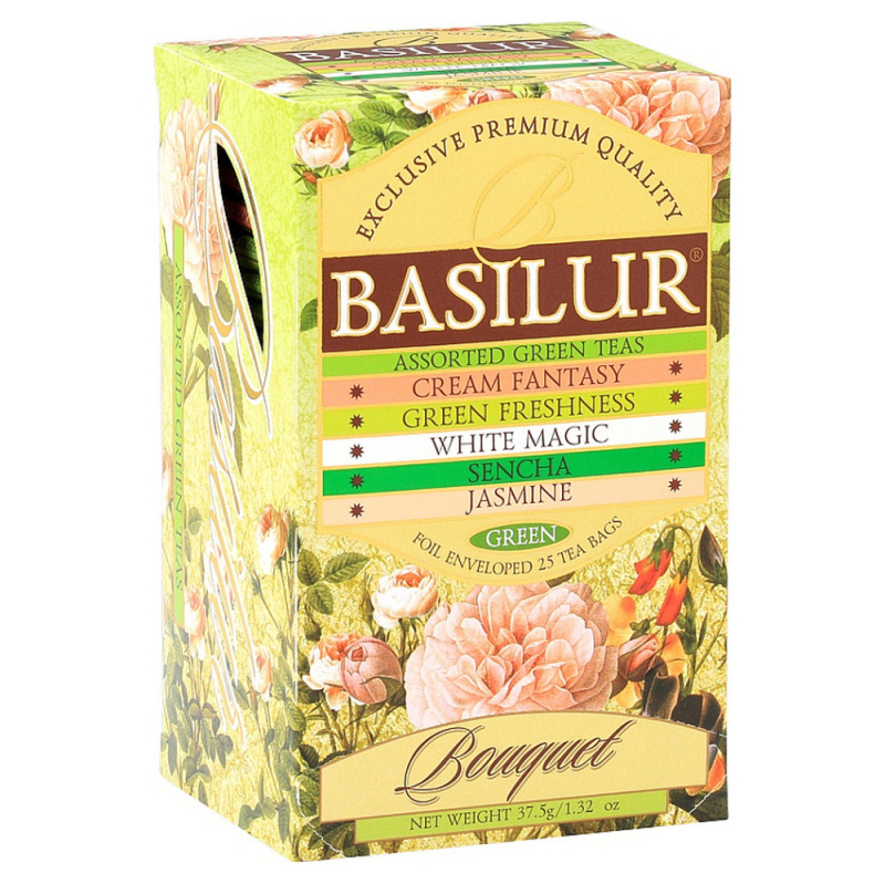 Basilur - zelený čaj - Bouquet