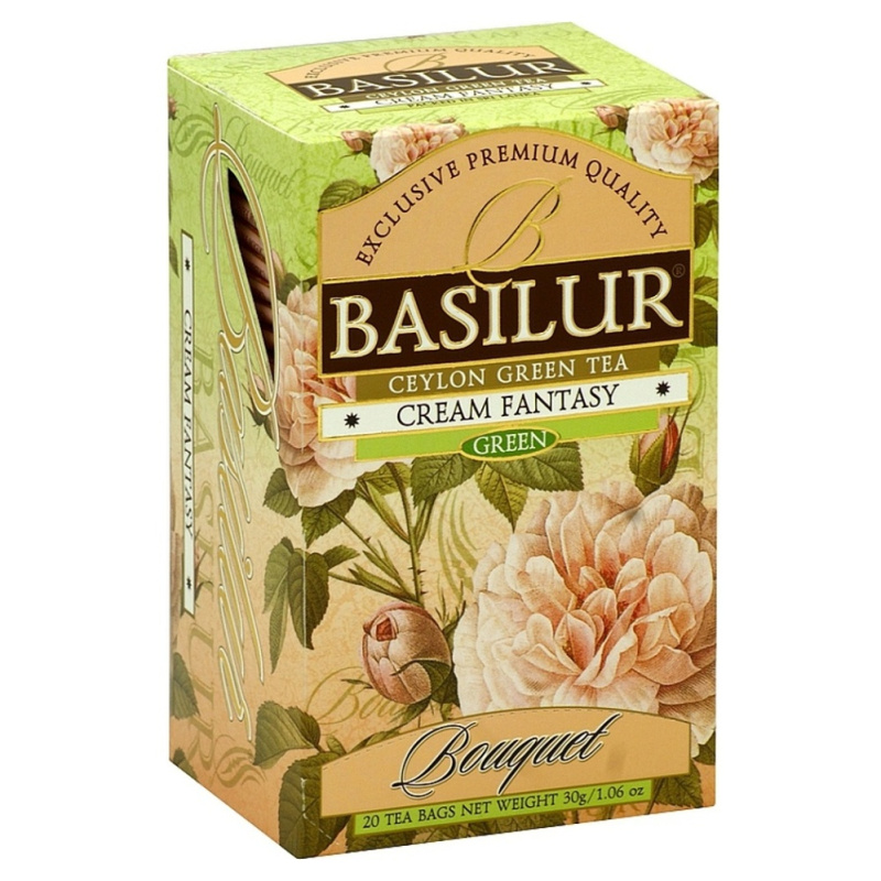 Basilur - zelený čaj - Bouquet Cream Fantasy