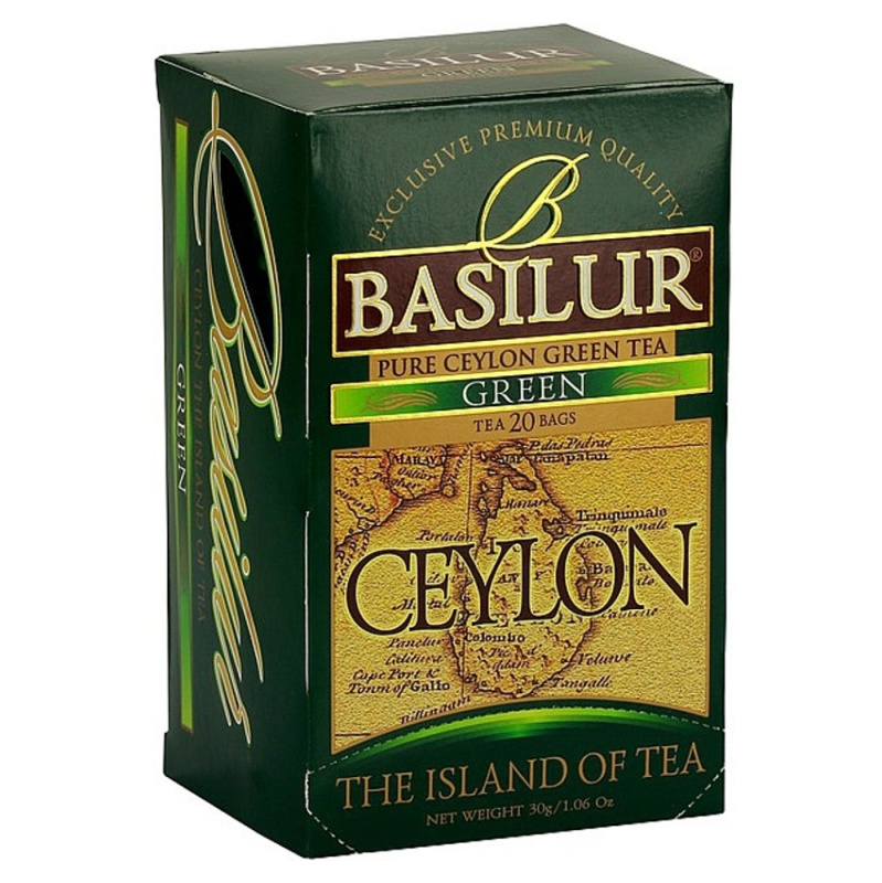Basilur - zelený čaj - Ceylon