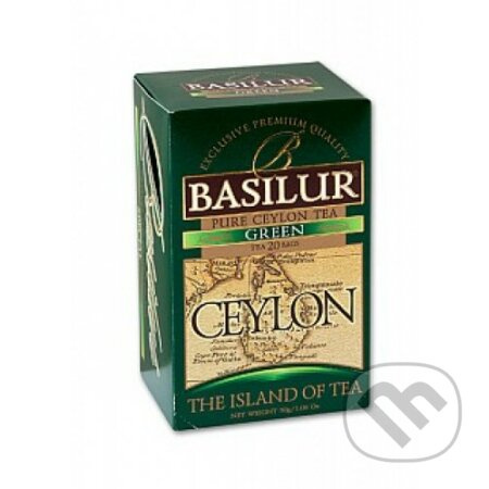 Basilur - zelený čaj - Ceylon
