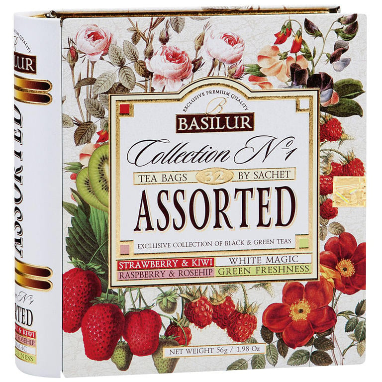 Basilur Kniha Green Bouquet (Variácie zelených čajov Bouquet)