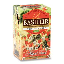Basilur - zelený čaj - lesní jahody