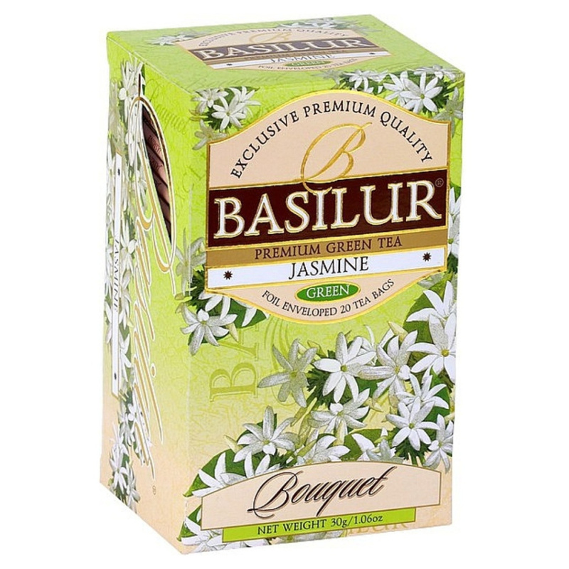 Basilur - zelený čaj - s jasmínem