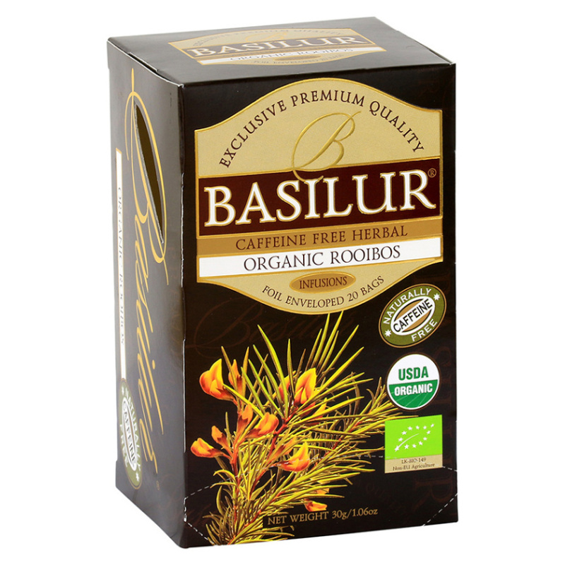Basilur - bylinný čaj - BIO Organic Rooibos