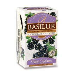 Basilur - ovocný čaj - ostružina a černý rybíz
