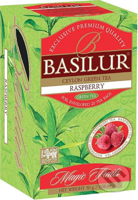 Raspberry (Pravý ceylónsky porciovaný čaj)