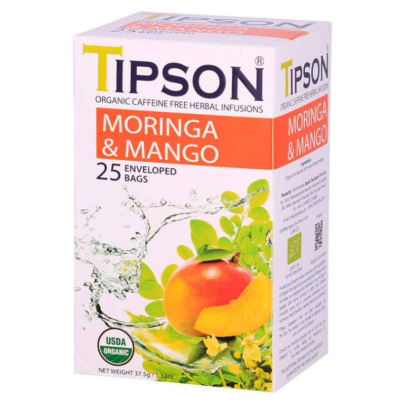 Tipson - bylinný čaj - BIO moringa & mango