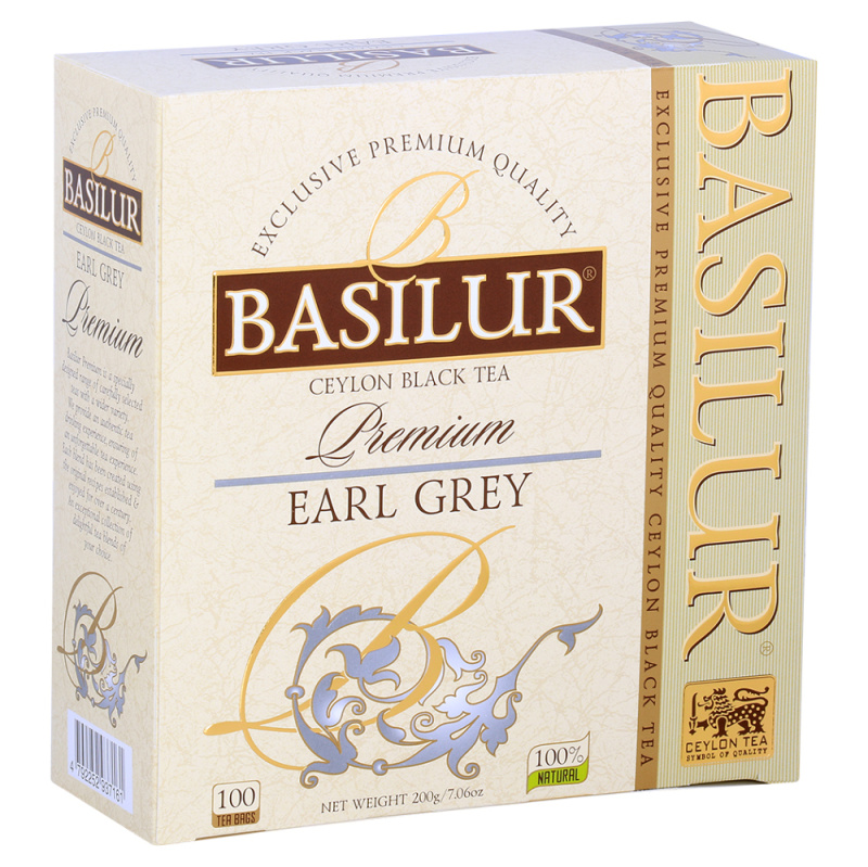 BASILUR Premium Earl Grey 100x2g