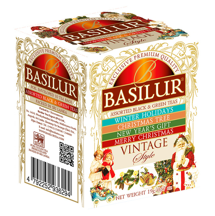 BASILUR Vintage Assorted (8x2g a 2x1,5g)