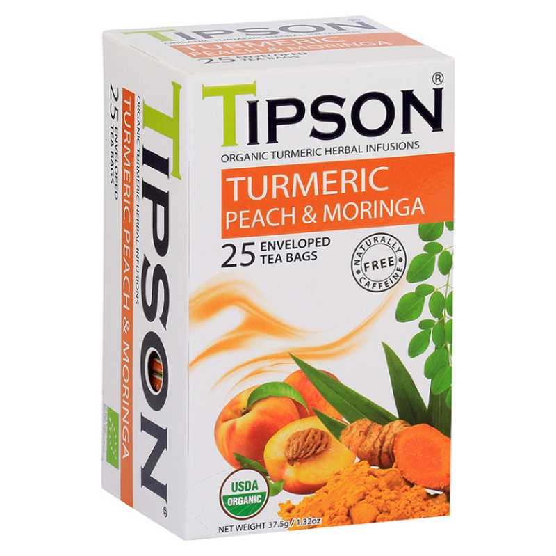 Wellness Organic Turmeric & Peach Moringa