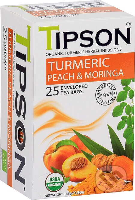 Wellness Organic Turmeric & Peach Moringa