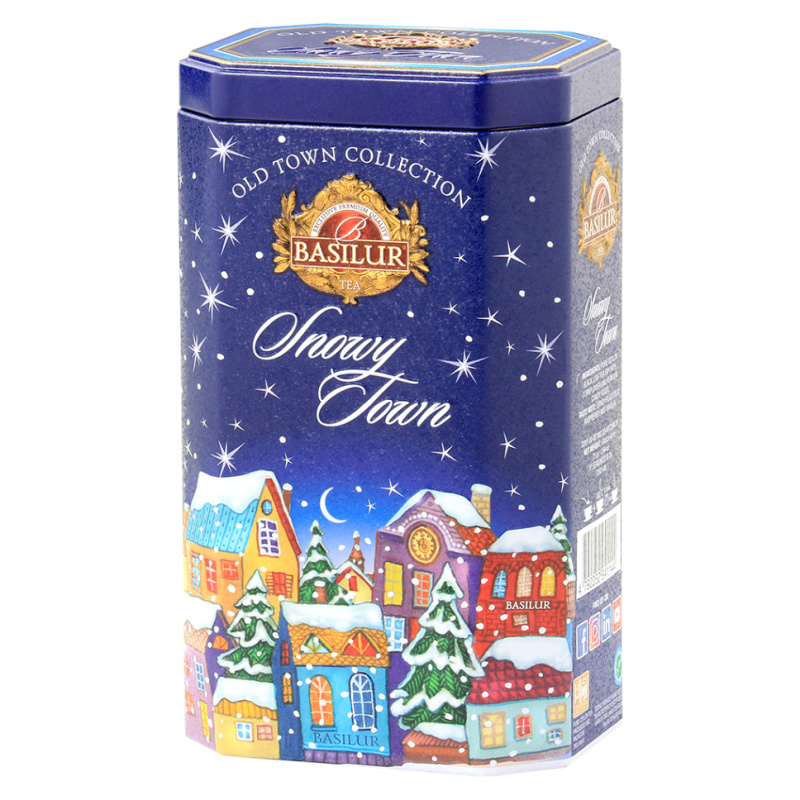 BASILUR Old Town Snowy Town (Blue) plech 75g