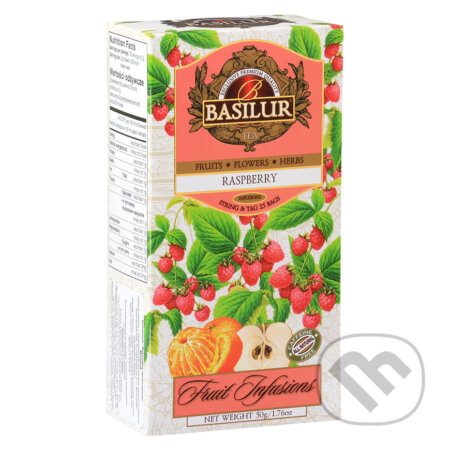 Basilur - ovocný čaj - malina