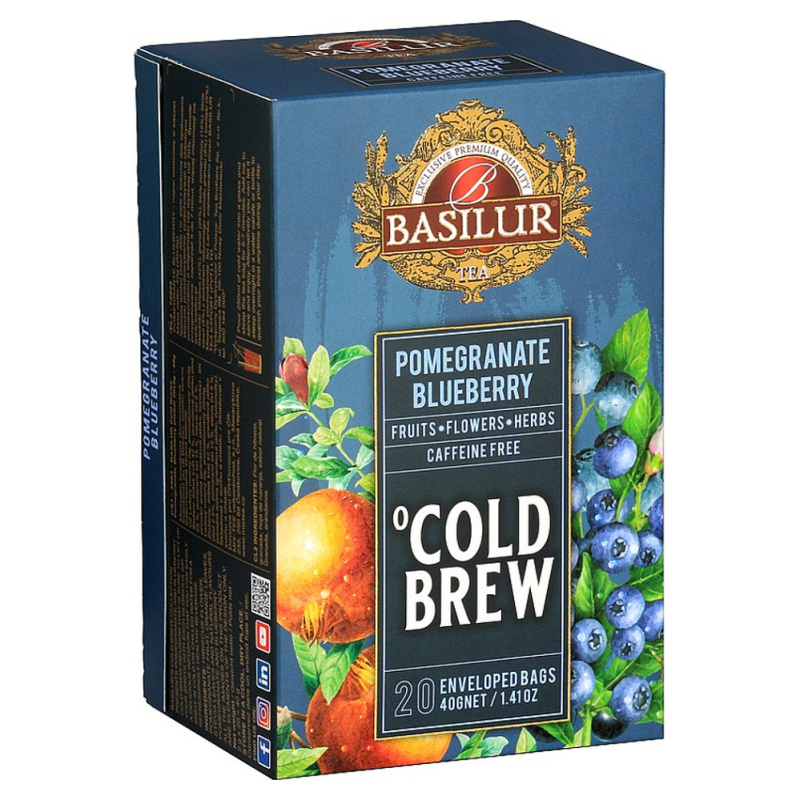 Basilur Cold Brew Pomegranate & Blueberry