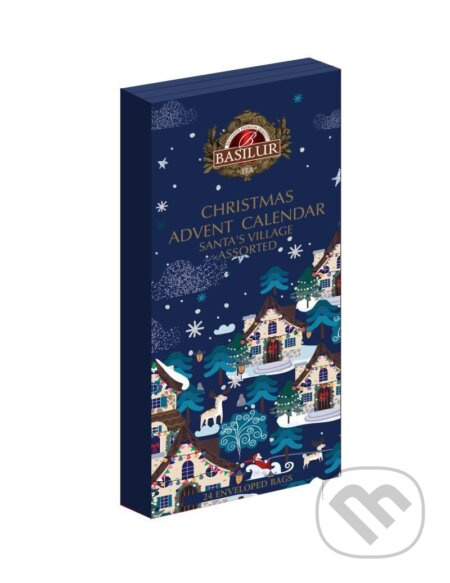 BASILUR Adventní kalendář - Santa´s Village 24 sáčků MIX-TEE velkoobchod,s.r.o.